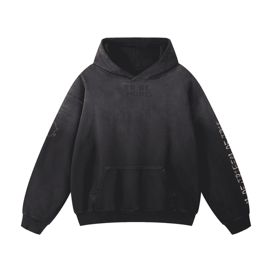 Heavyweight Sunfade Oversized Hoodie - Tribemodeplus