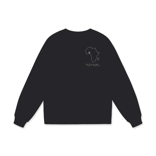 Heavyweight Drop Shoulder Sweatshirt - Tribemodeplus