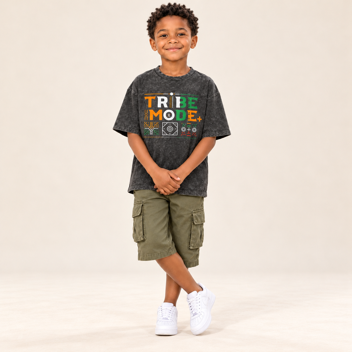 Ivory Coast Snow Washed Kids' T-Shirt