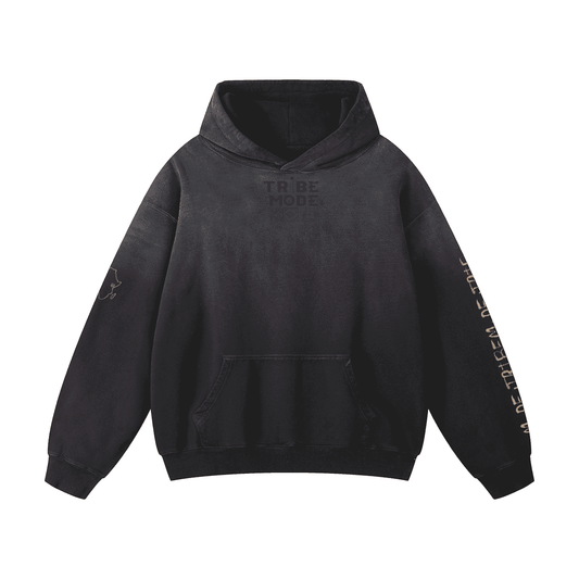 Heavyweight Sunfade Oversized Hoodie - Tribemodeplus