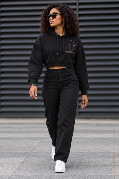 Kenya Cropped Hoodie — Essential