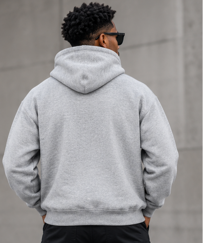 Nigeria Fleece Hoodie — Essential Oversized Boxy Fit