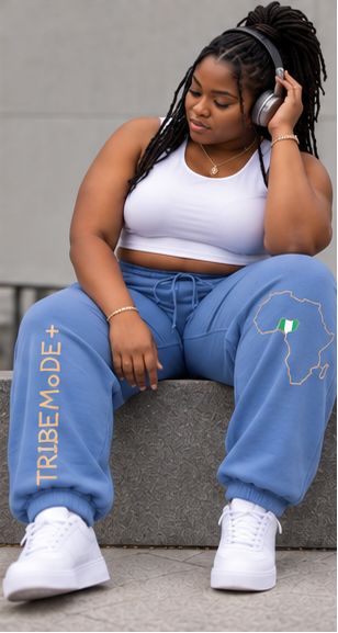 Nigeria Sweatpants — Sunfade Fleeced
