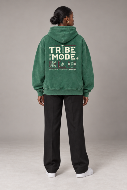 Kenya Oversized Hoodie — Snow Wash Fleece