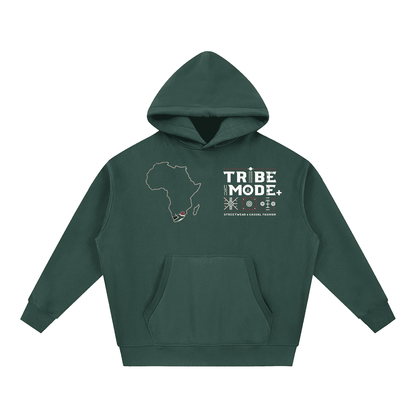 Essential Oversized Boxy Fit Fleece Hoodie - Tribemodeplus