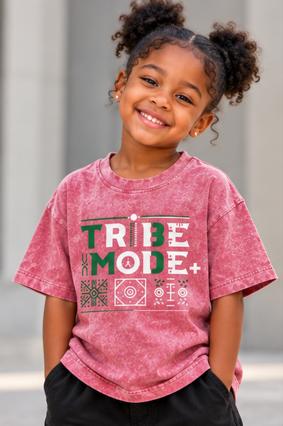 Nigeria Kids' T-Shirt — Snow Washed