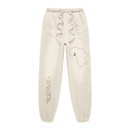 Sunfade Fleeced Sweatpants - Tribemodeplus