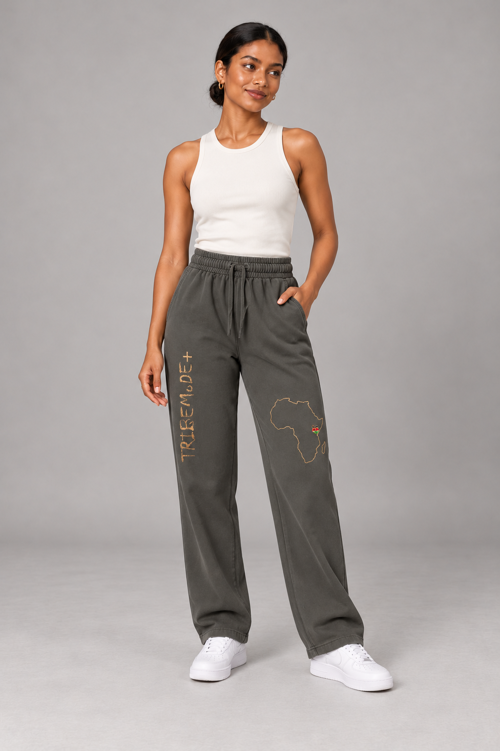 Kenya Waist Pants — Vintage Washed