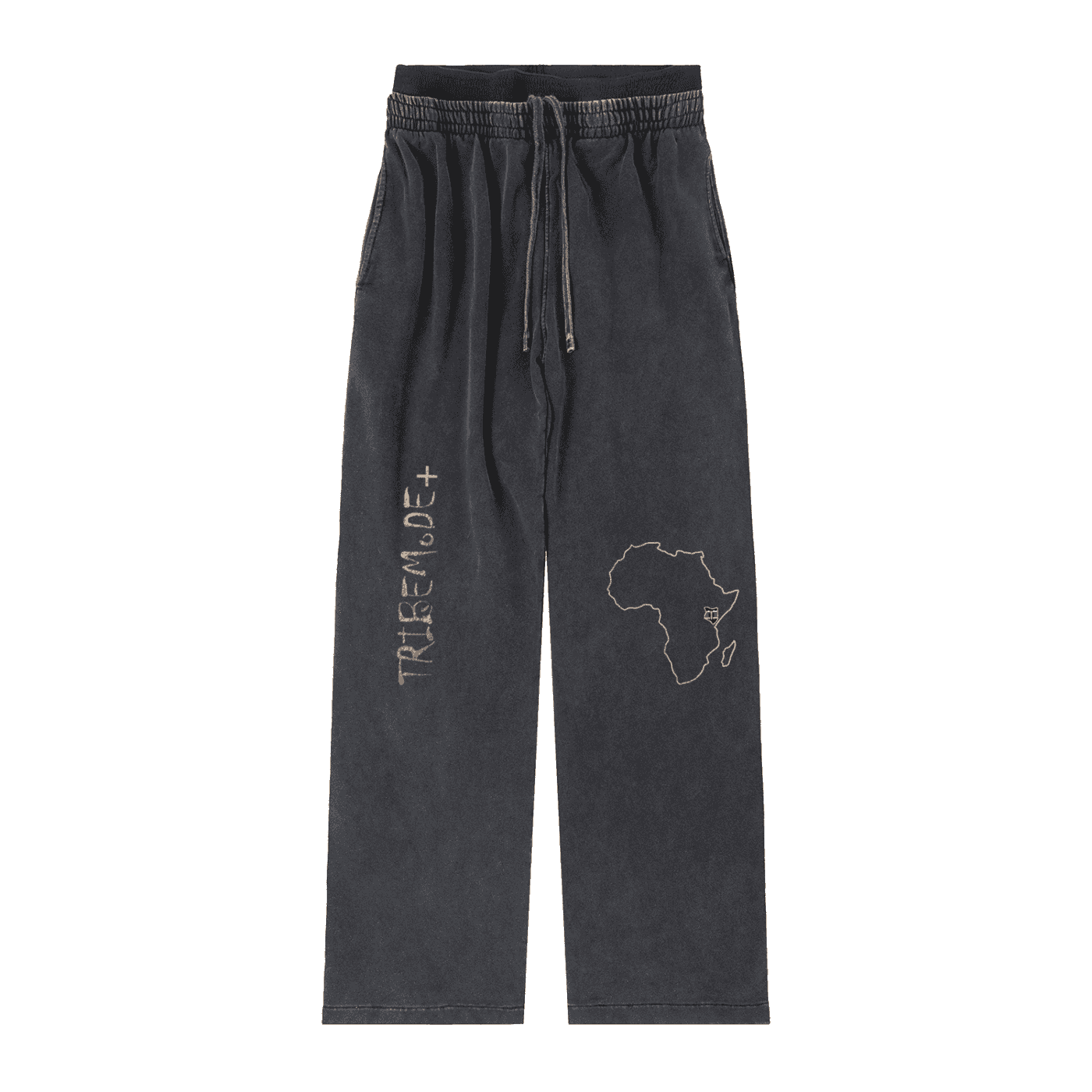 Vintage Washed Waist Pants - Tribemodeplus