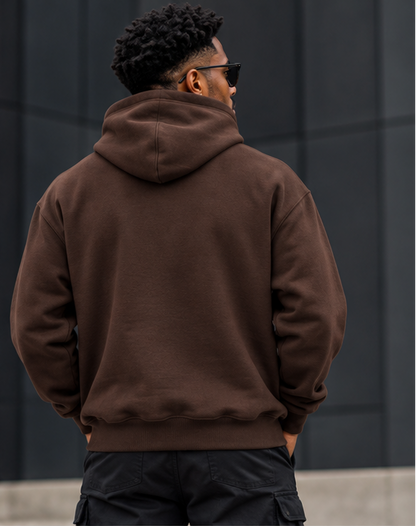 Nigeria Fleece Hoodie — Essential Oversized Boxy Fit