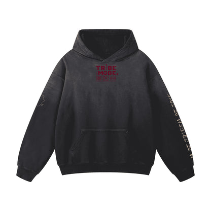 Ghana Oversized Hoodie  —  Heavyweight Sunfade