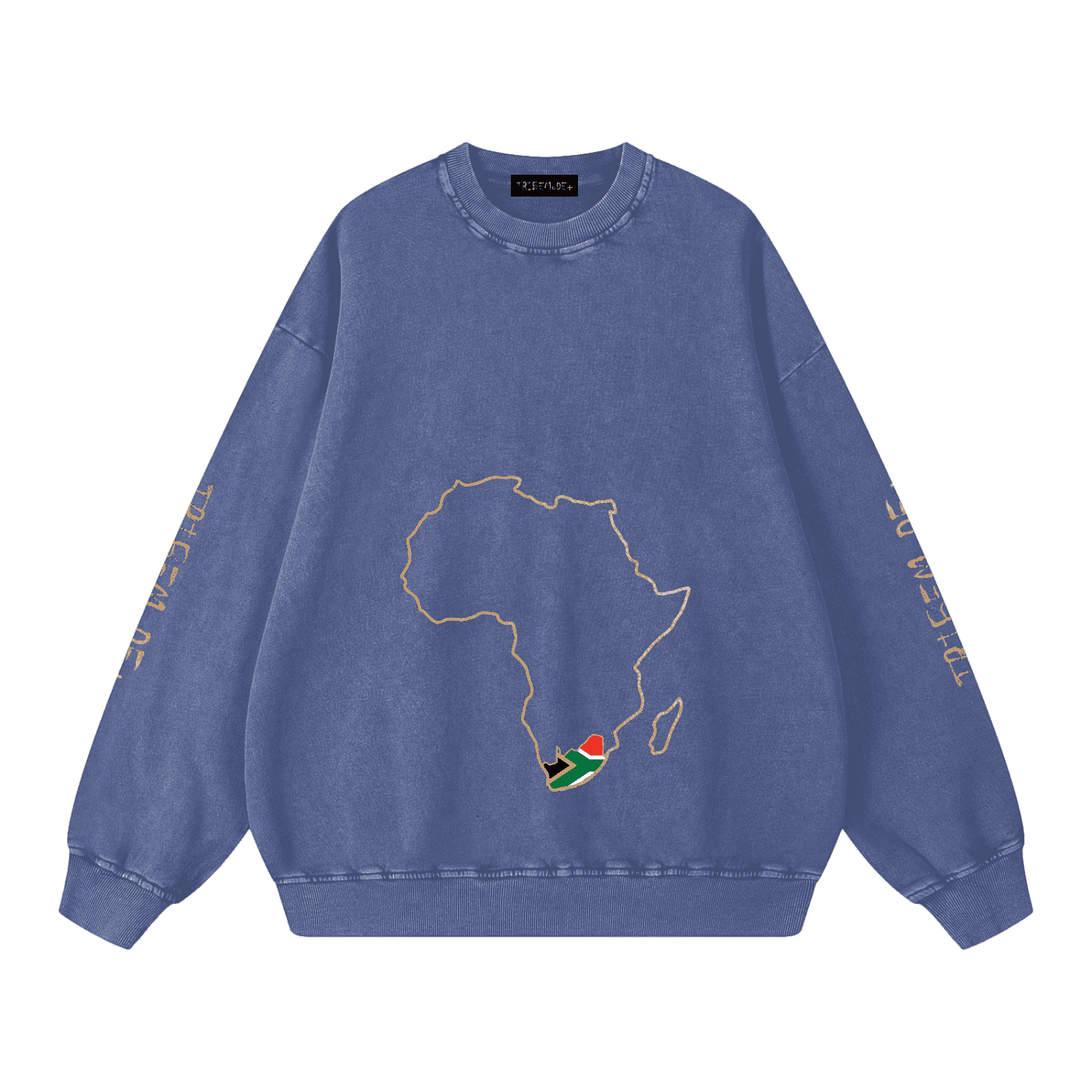 Snow Washed Oversized Sweatshirt - Tribemodeplus