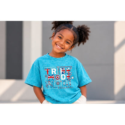 United Kingdom Snow Washed Kids' T-Shirt