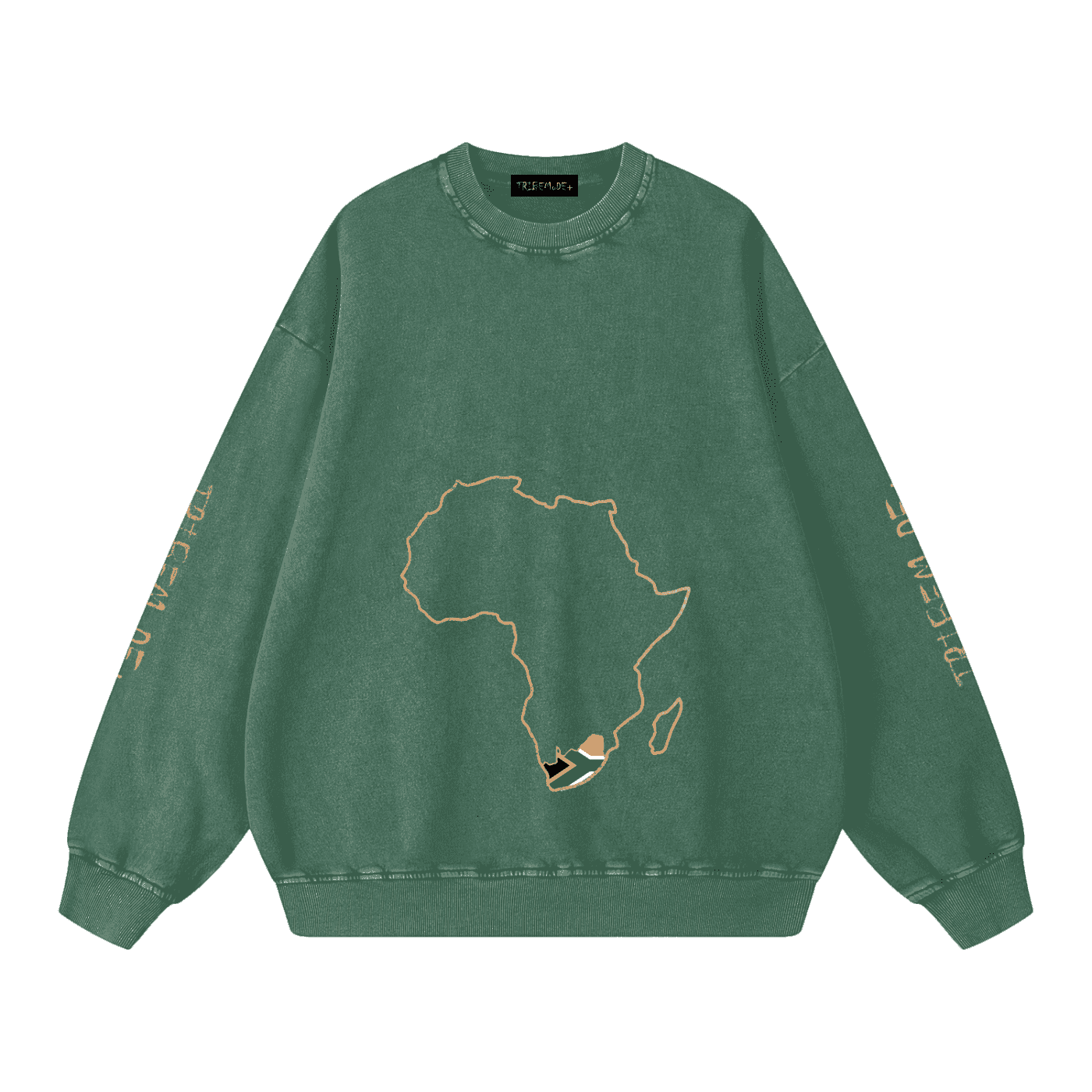 Snow Washed Oversized Sweatshirt - Tribemodeplus