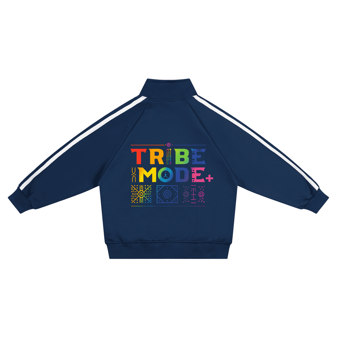 Kids’ Contrast Tape Coach Jacket - Tribemodeplus