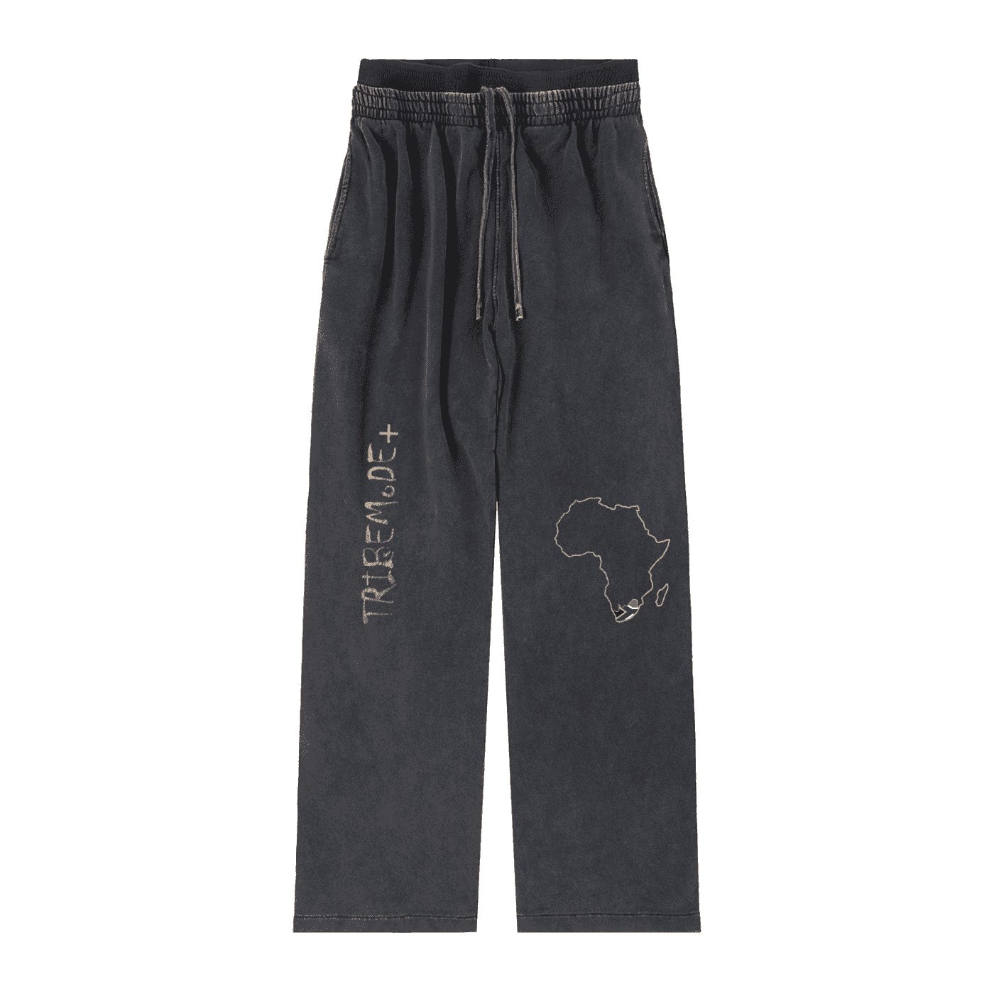 Vintage Washed Waist Pants - Tribemodeplus