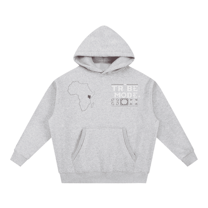 Essential Oversized Boxy Fit Fleece Hoodie - Tribemodeplus