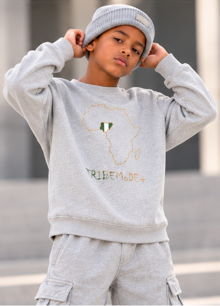 Nigeria Kids' Sweatshirt — Essential Fleece