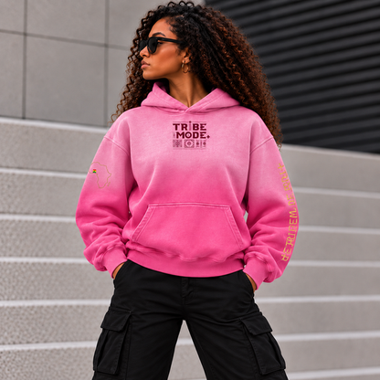 Ghana Oversized Hoodie  —  Heavyweight Sunfade