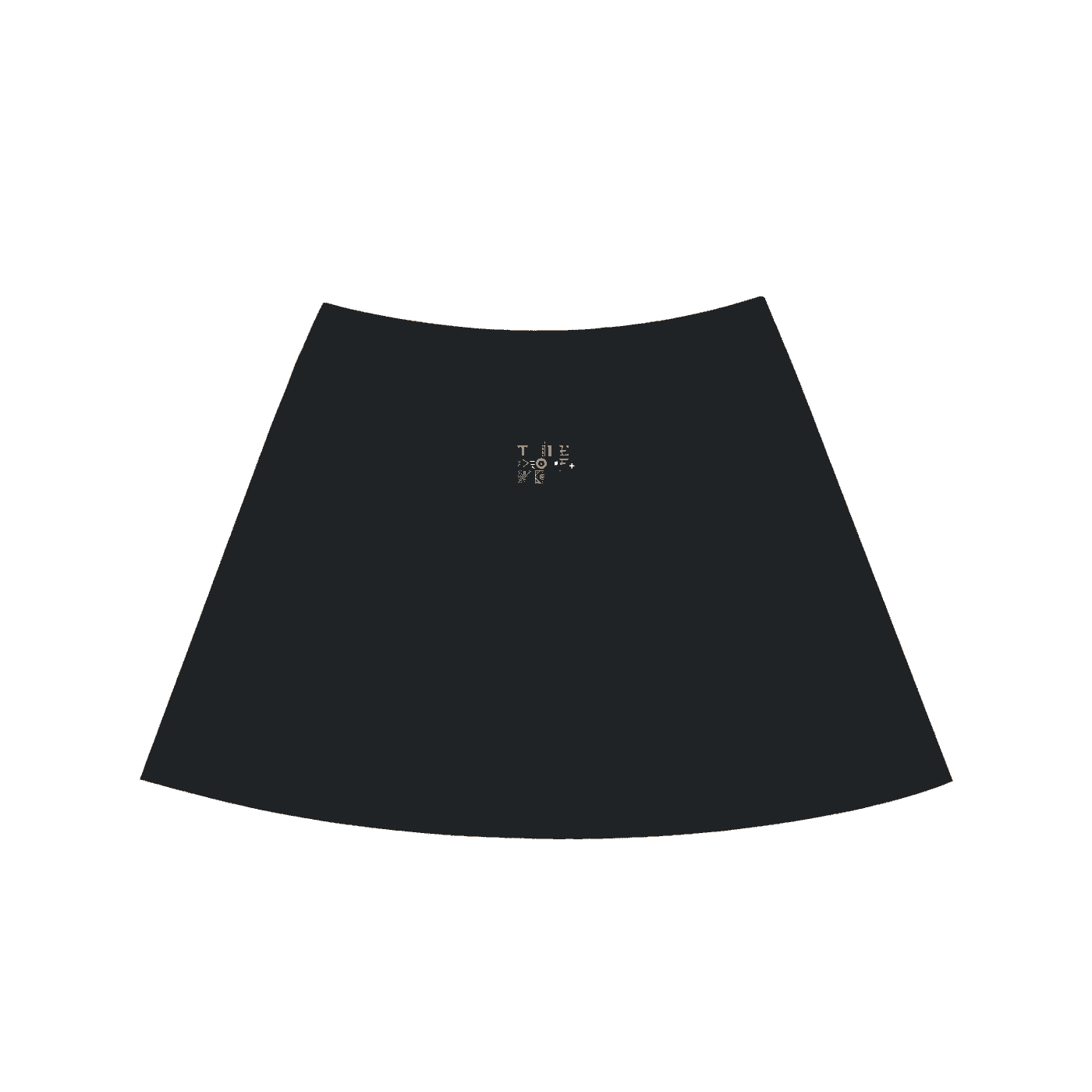 High-Waist Pocketed A-Line Skirt - Tribemodeplus