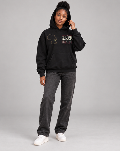 Kenya Fleece Hoodie — Essential Oversized Boxy Fit