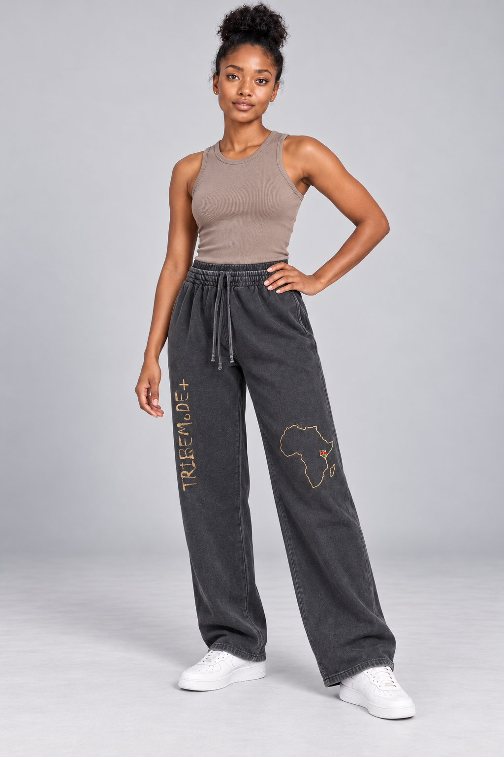 Kenya Waist Pants — Vintage Washed
