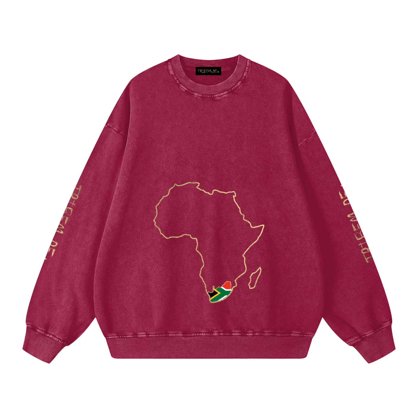 Snow Washed Oversized Sweatshirt - Tribemodeplus