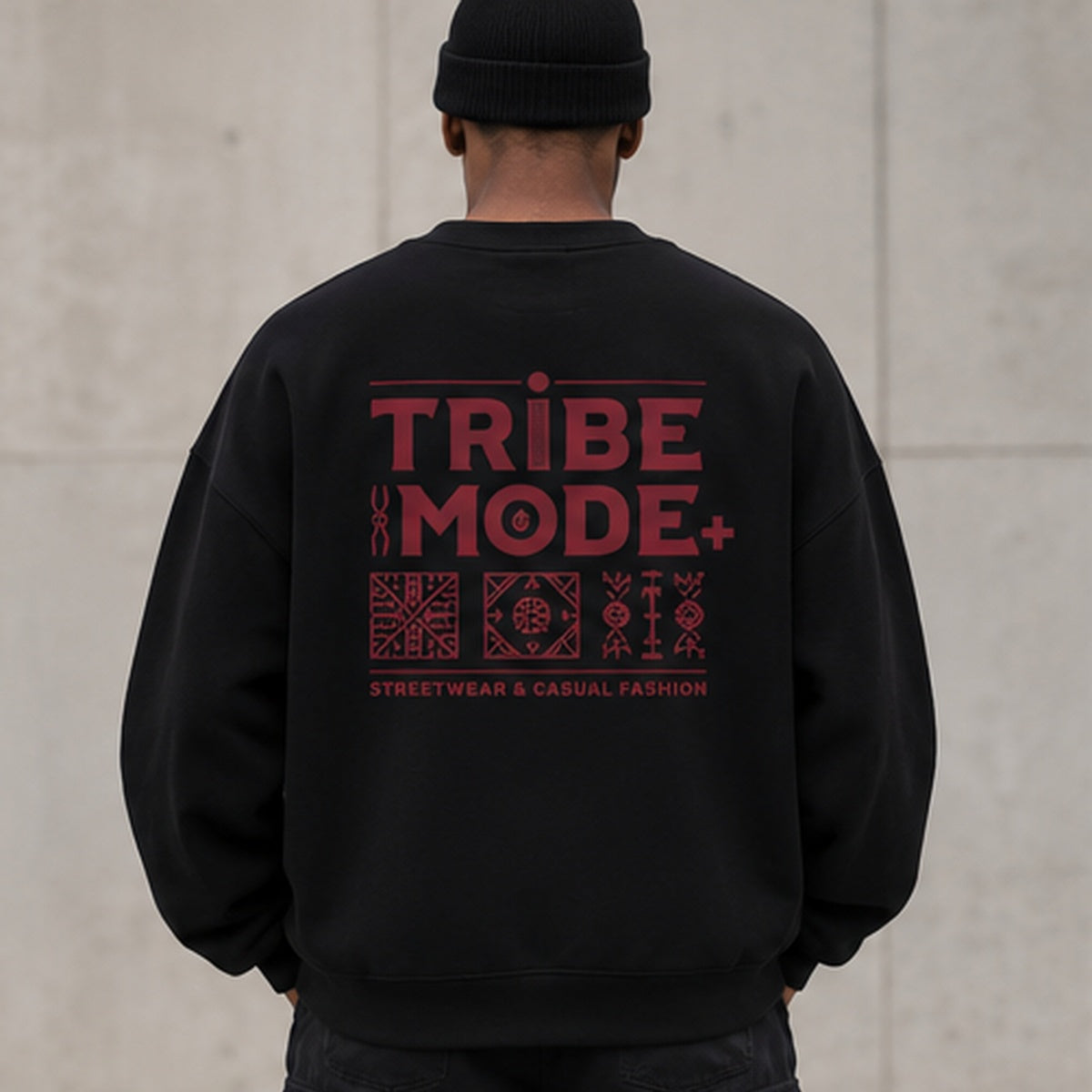 Nigeria Drop Shoulder Sweatshirt — Heavyweight