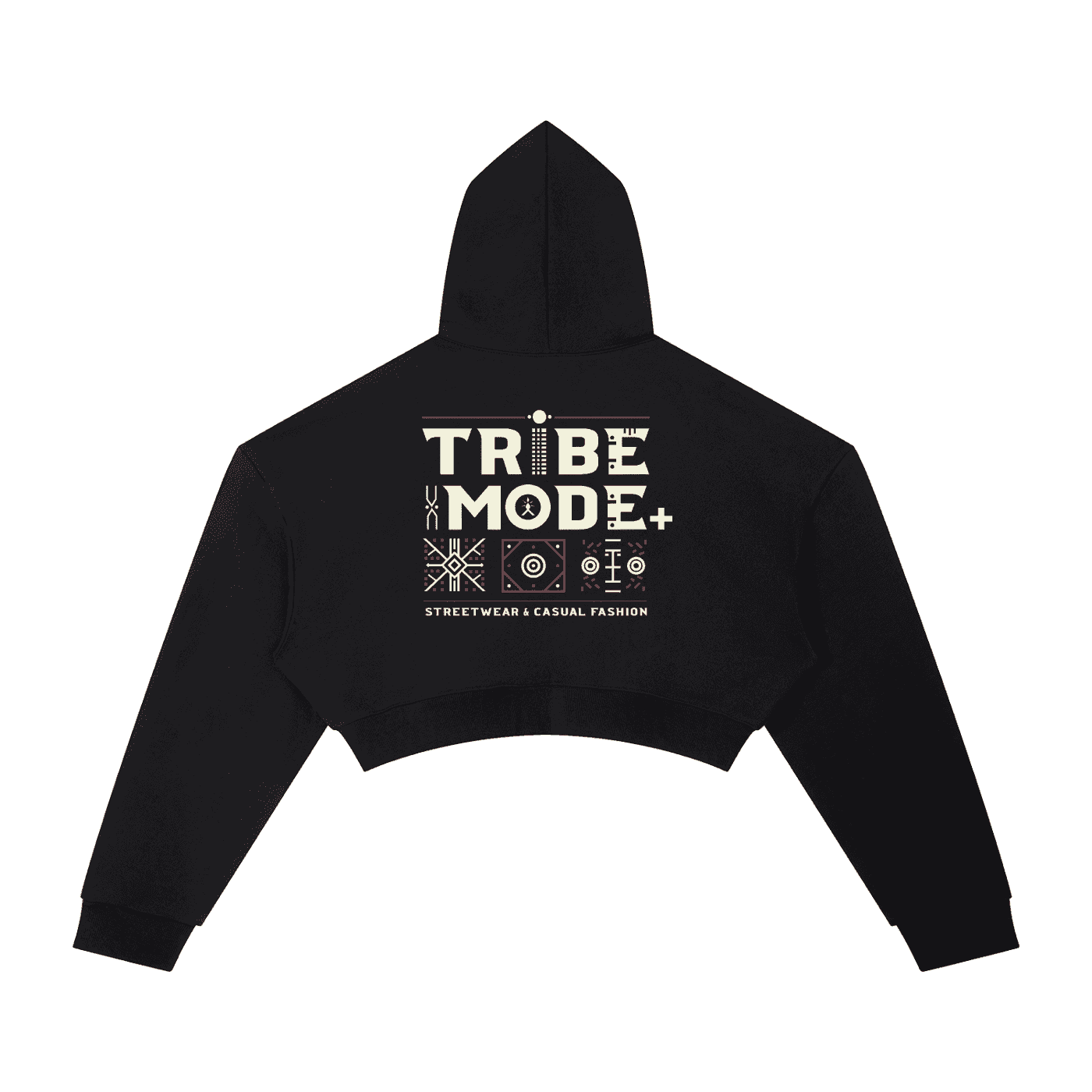 Essential Cropped Hoodie - Tribemodeplus