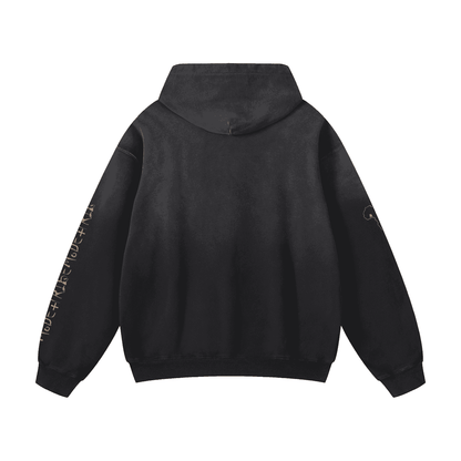 Heavyweight Sunfade Oversized Hoodie - Tribemodeplus