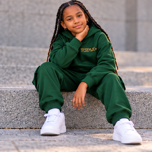 Peace & Love Essential Kids' Fleece Hoodie