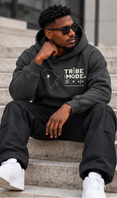 Nigeria Fleece Hoodie — Essential Oversized Boxy Fit