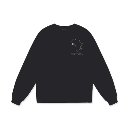 Heavyweight Drop Shoulder Sweatshirt - Tribemodeplus