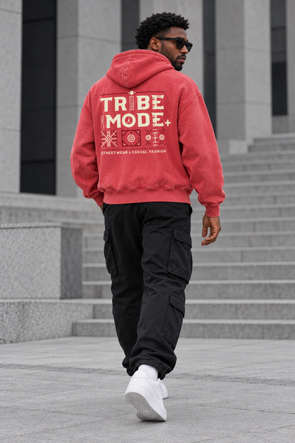 Kenya Oversized Hoodie — Snow Wash Fleece