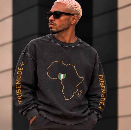 Snow Washed Oversized Sweatshirt
