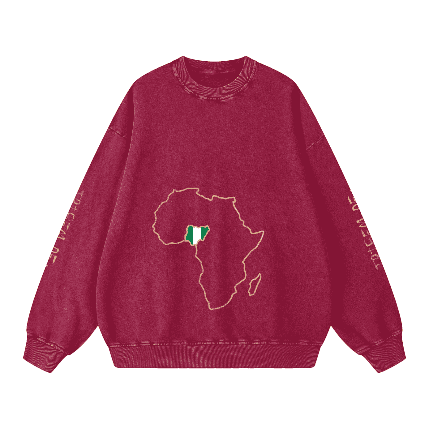 Snow Washed Oversized Sweatshirt - Tribemodeplus