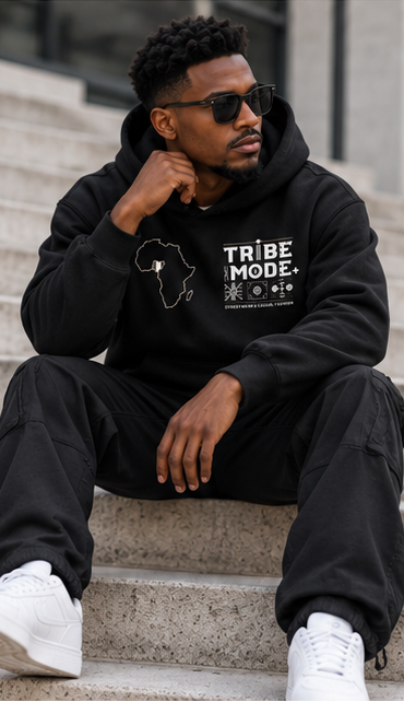 Nigeria Fleece Hoodie — Essential Oversized Boxy Fit
