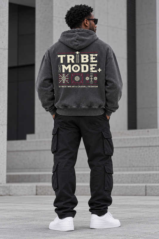 Kenya Oversized Hoodie — Snow Wash Fleece