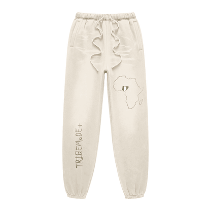 Sunfade Fleeced Sweatpants - Tribemodeplus