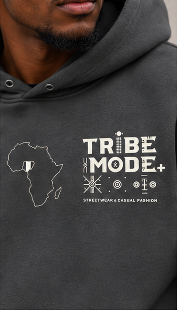 Nigeria Fleece Hoodie — Essential Oversized Boxy Fit