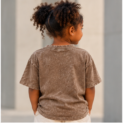 United Kingdom Snow Washed Kids' T-Shirt