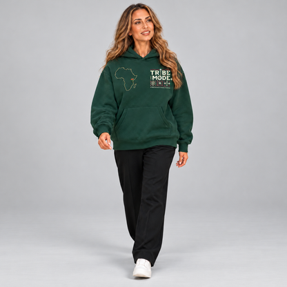 Kenya Fleece Hoodie — Essential Oversized Boxy Fit