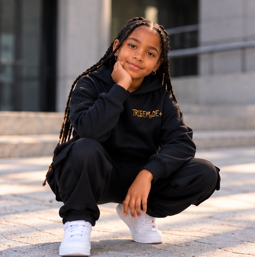 Peace & Love Essential Kids' Fleece Hoodie