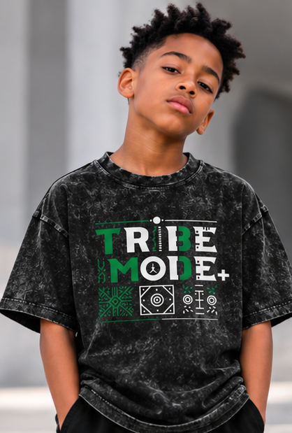 Nigeria Kids' T-Shirt — Snow Washed