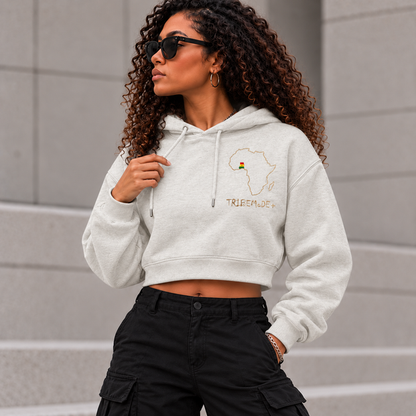 Ghana Cropped Hoodie — Essential