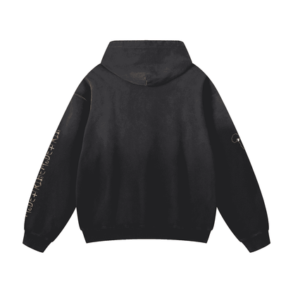 Heavyweight Sunfade Oversized Hoodie - Tribemodeplus