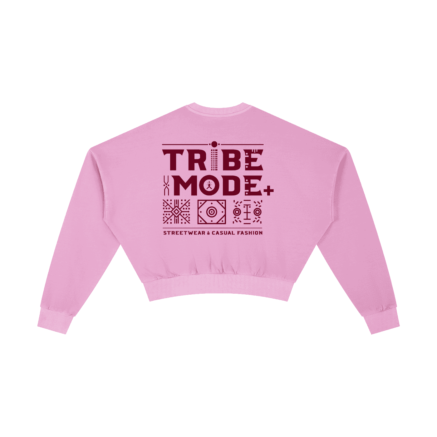 Vintage Washed Cropped Sweatshirt - Tribemodeplus