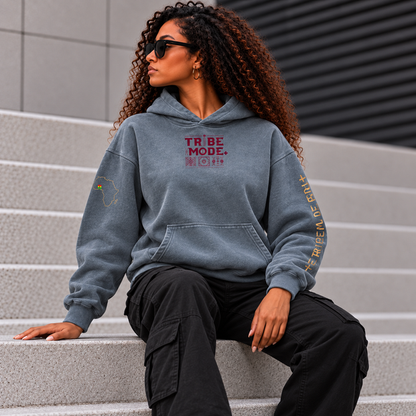 Ghana Oversized Hoodie  —  Heavyweight Sunfade
