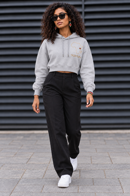 Kenya Cropped Hoodie — Essential