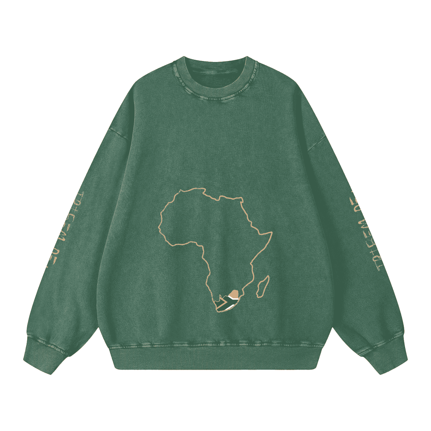 Snow Washed Oversized Sweatshirt - Tribemodeplus